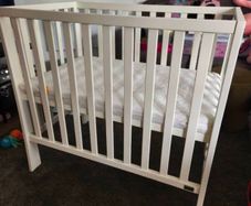 White Bed Cot