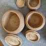Stacking Nesting Baskets with Lids set of 3 Image 3