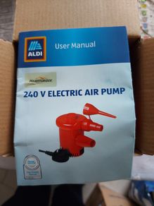 ALDI 240v Electric Air Pump, new in Box