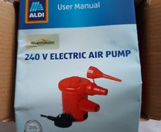ALDI 240v Electric Air Pump, new in Box