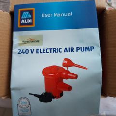 ALDI 240v Electric Air Pump, new in Box