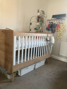 Silver Cross Westport Cot Bed + Mattress