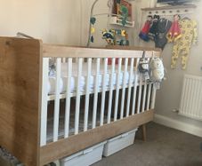 Silver Cross Westport Cot Bed + Mattress