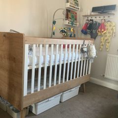 Silver Cross Westport Cot Bed + Mattress