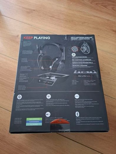 Logitech Astro A50 X LIGHTSPEED Wireless + Base Station Gaming Headset