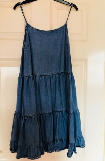 Next girls denim dress