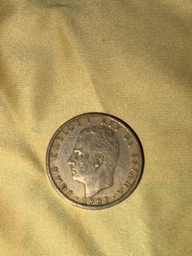 1982 Spain 100 Pesetas Coin - King Juan Carlos I