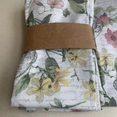 Easter cotton napkins x 6