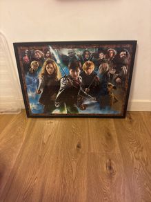 Harry Potter & Co Jigsaw Framed Picture