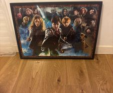 Harry Potter & Co Jigsaw Framed Picture