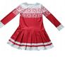 Red mini Christmas dress Image 2