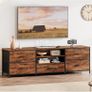 TV Stand Cabinet, TV Unit TV Console Table with 5 Drawers Storage Organizers Image 3