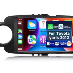 Car Radio For Toyota Yaris Apple car Play + Android Auto
