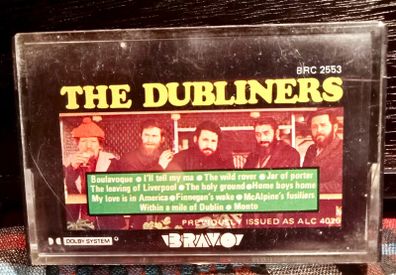 The Dubliners. Cassette Tape.