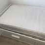 Ikea Brimnes bed and Pocket sprung mattress Image 2