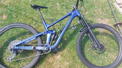 Trek Slash 8 Hex Blue Mountain Bike full suspension 170mm