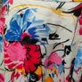Vintage 80s 90s  floral Midi skirt size small Image 2