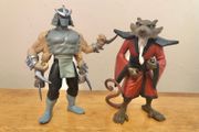 TMNT Shredder and Splinter Figures