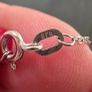 White Gold Chain with gorgeous pendant Image 4