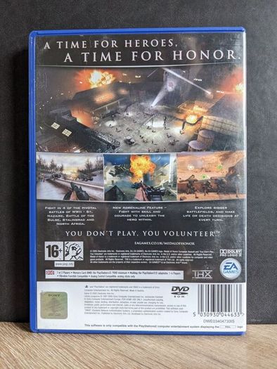 Medal of Honor European Assault PS2