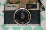 Minolta Hi-Matic G (1974) 35mm Rangefinder Film Camera (Serviced &amp; Calibrated)