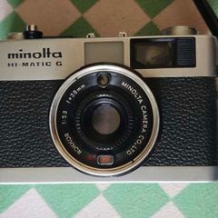 Minolta Hi-Matic G (1974) 35mm Rangefinder Film Camera (Serviced & Calibrated)