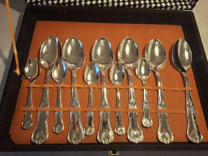 Vintage Italian Silver Plated Cutlery Set