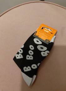 halloween Boo ladies socks
