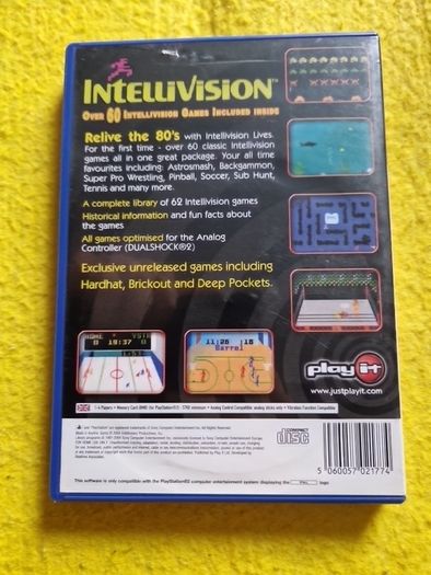 Intellivision Lives over 60 games PlayStation2 Ps2 games Original