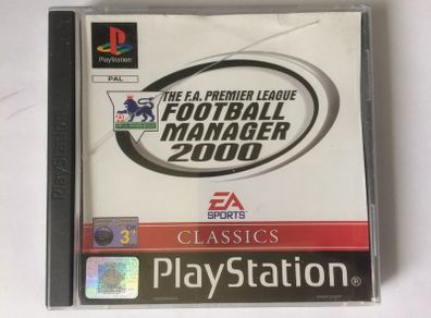 The F.A. Premier League Football Manager 2000 (Playstation 1 Game) [PAL]
