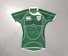 2007 Ireland Test Rugby Jersey Shirt IRFU Eire Irish Canterbury Green  Six Nations Grand Slam 2009 St Patricks Padddys Day