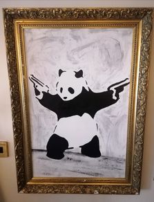 Banksy's 'The Pistol Panda'