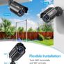 2MP 1080p Outdoor/Indoor Home Security Camera (Hybrid 4-in-1 HD-CVI/TVI/AHD/960H Analog CVBS),24PCS LEDs,80ft(24M) IR Night Vision,Weatherproof Surveillance CCTV Bullet Camera (FREE POSTAGE) Image 6