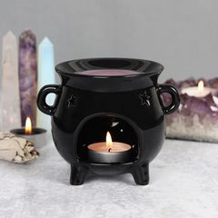 3in1 Set: Witchy Tea Light Holder & Aroma Oil Burner - unique gift