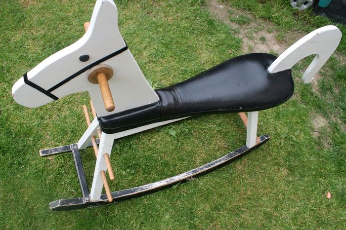 Vintage Wooden rocking horse