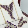 Silver Harry Ivens Amethyst & Zircon Statement Set Image 5