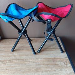 Kids camping stools in good condition