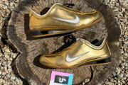 Get Luxury Gold Nike's