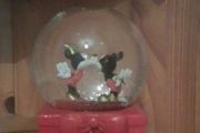 disney mickey and minnie snowglobe