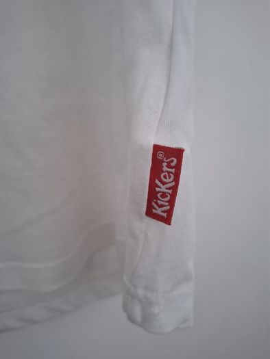 White KicKers top. Size UK10