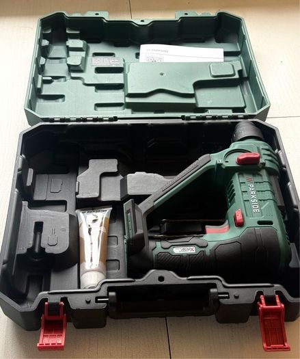 NEW Parkside 20V SDS Hammer Drill  Unused Parkside cordless hammer drill. Still in original case.