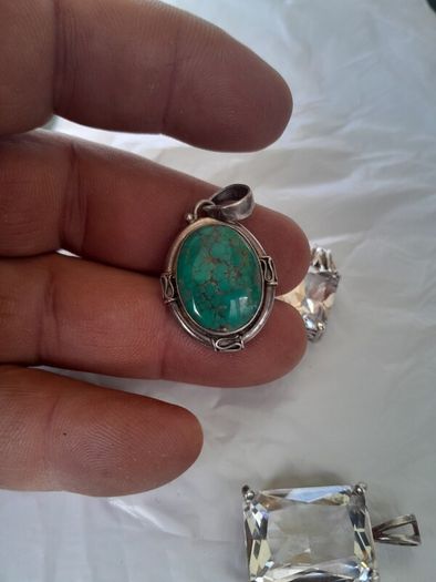 3 silver pendant