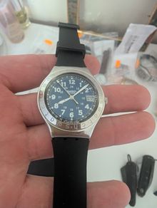Swatch 1993 Vintage Waterproof Stainless Steel