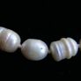 Vintage White Baroque Pearl Necklace Image 9