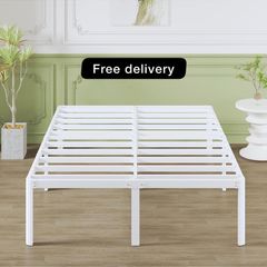 41 cm King Size Bed Frame with Rounded Corner Legs, 5ft