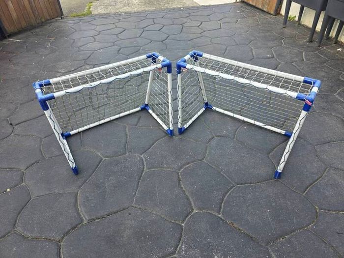 Junior Football Goals Portable Set