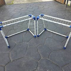 Junior Football Goals Portable Set