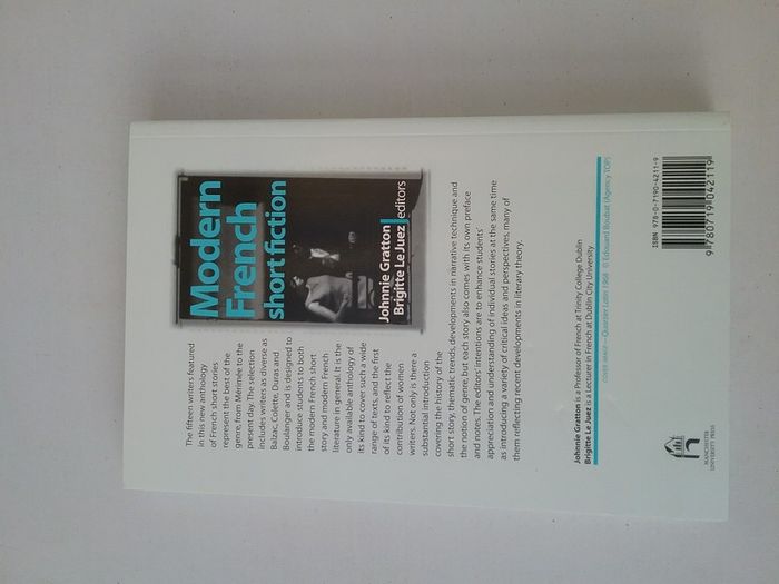 Modern French Short Fiction
