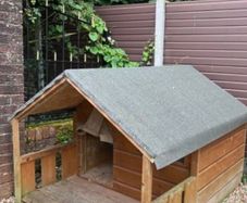 Dog Kennel With Veranda