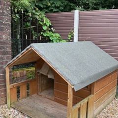 Dog Kennel With Veranda